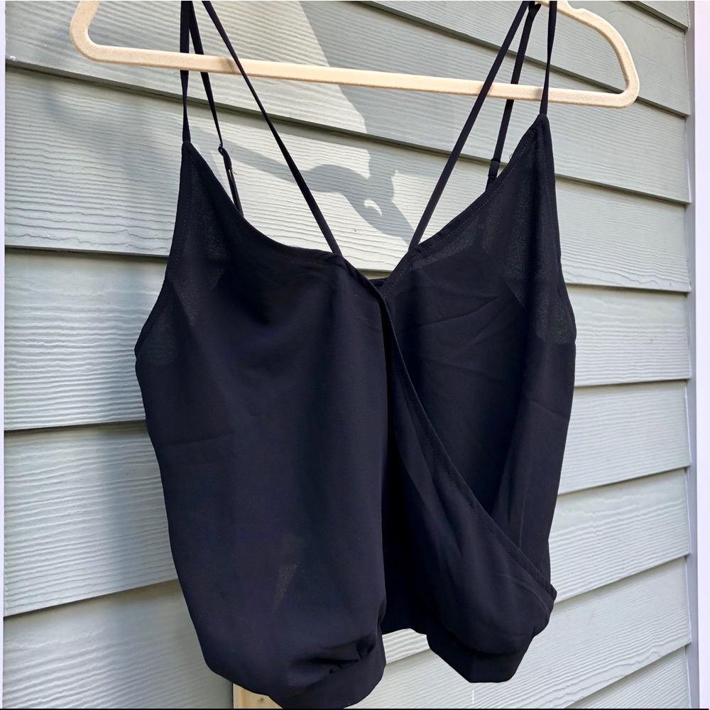 Naked Zebra Surplice Tank